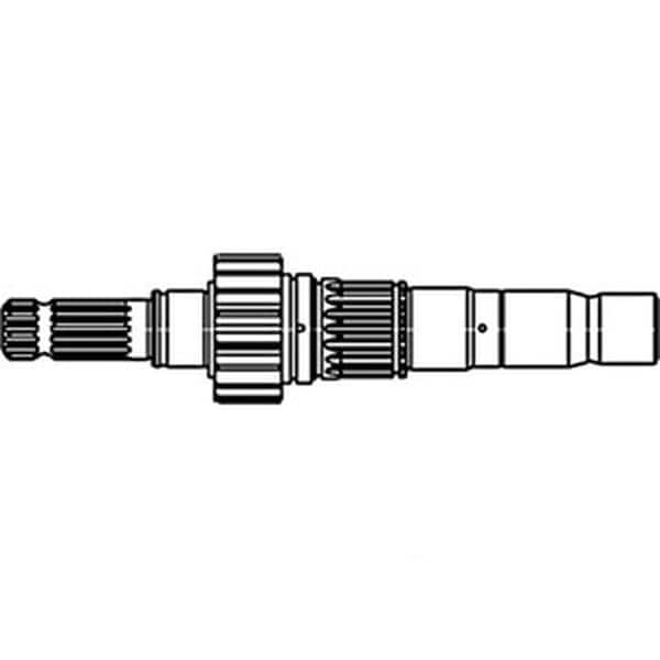Aftermarket PTO Shaft 1000 RPM Fits Case for IH 7210 8910 7240 7220 8950 7230 7250 8940 8920 338165A1 - main